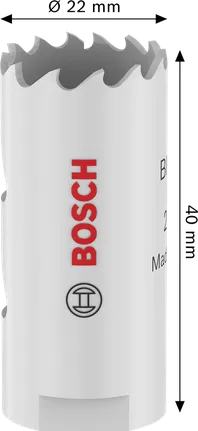 Bosch universaalne keermega augusaag 22 x 40 mm.